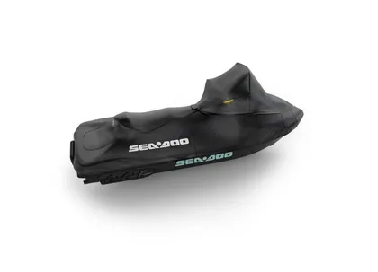 Watercraft Cover with Touring Windshield