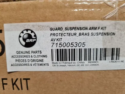 Front Aluminum A-Arm Protectors