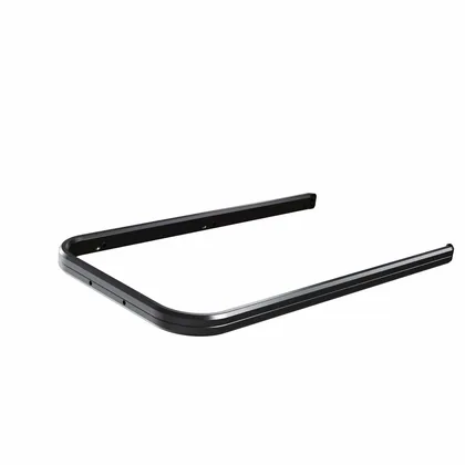 Hitch Rear Bumper — Black