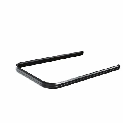Hitch Rear Bumper — Black