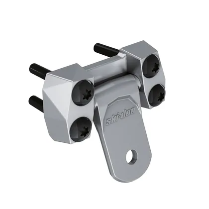 Heavy-Duty Tongue Hitch — Grey