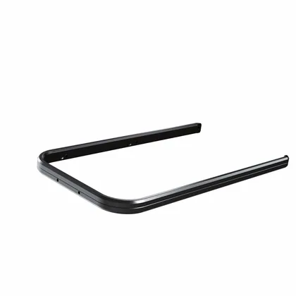 Hitch Rear Bumper — Black