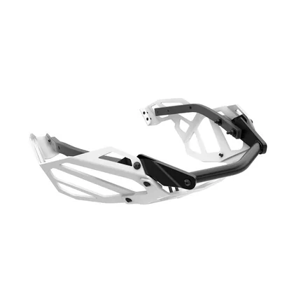Adventure Front Bumper — White / Black