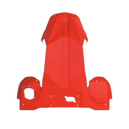 Full Body Skid Plate — Lava Red