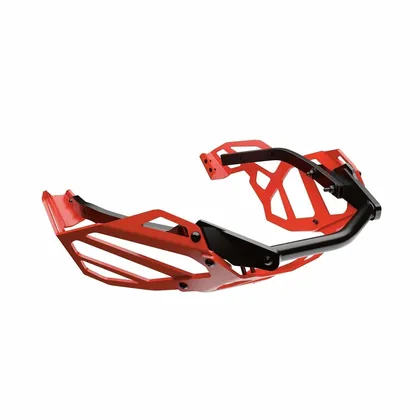 Adventure Front Bumper — Lava Red / Black