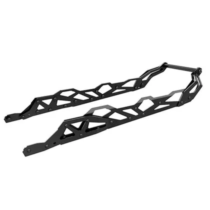 Adventure Rear Bumper 16" — Black / Black