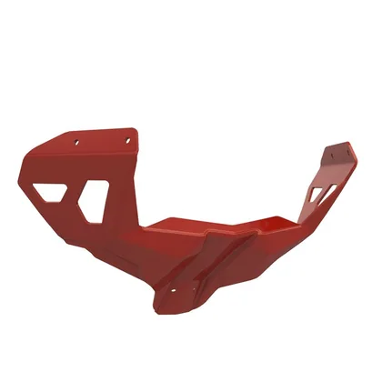 Adventure Front Plate — Spartan Red